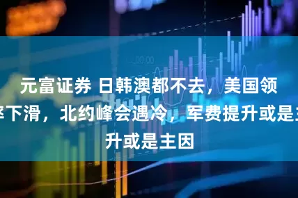 元富证券 日韩澳都不去，美国领导率下滑，北约峰会遇冷，军费提升或是主因
