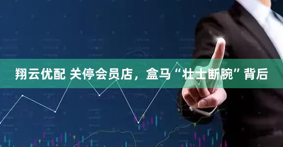 翔云优配 关停会员店，盒马“壮士断腕”背后
